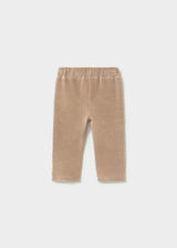 Pantalone velluto a costine bimbo - Nocciola