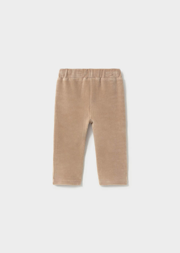 Pantalone velluto a costine bimbo - Nocciola