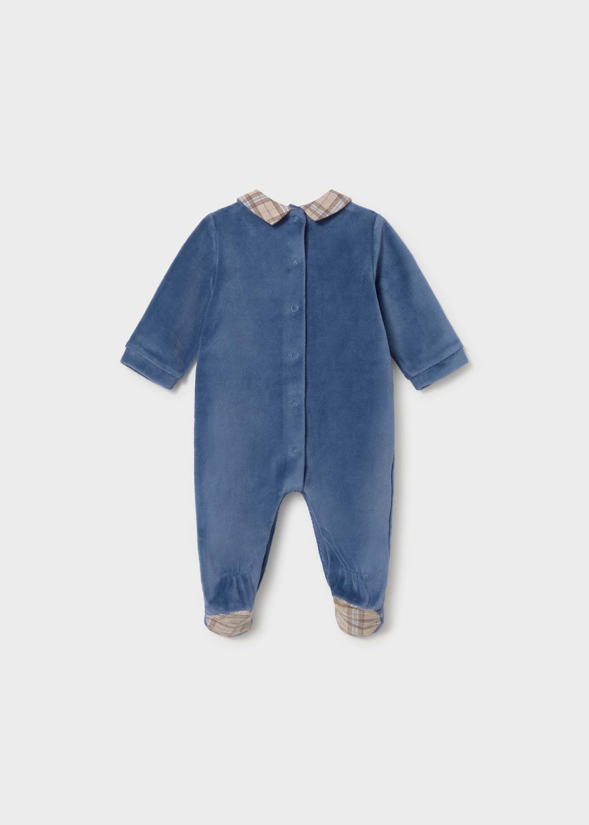 Pigiama felpato neonato - Blueberry