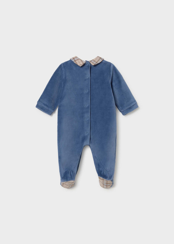 Pigiama felpato neonato - Blueberry