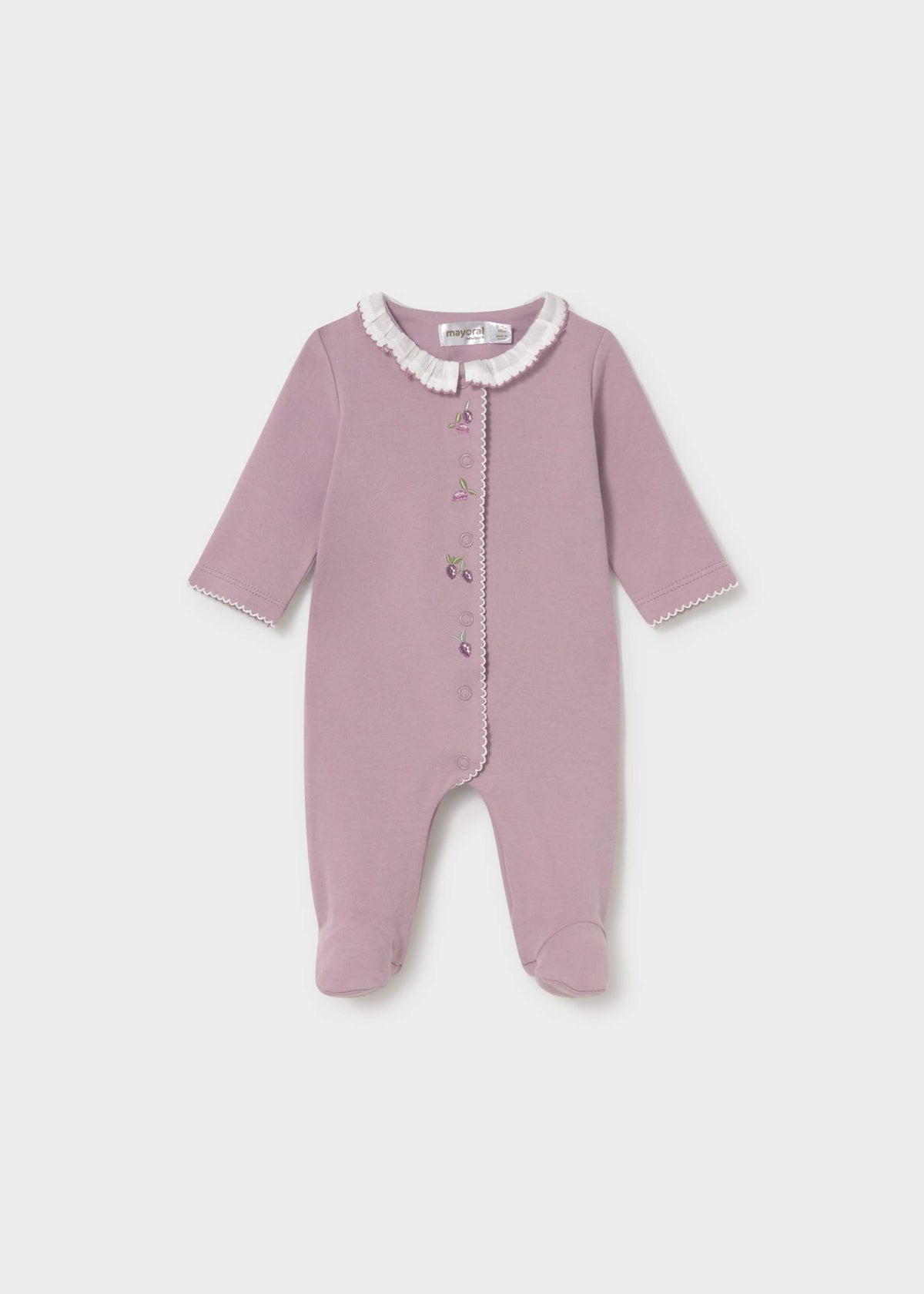 Pigiama neonata - Malva