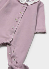 Pigiama neonata - Malva