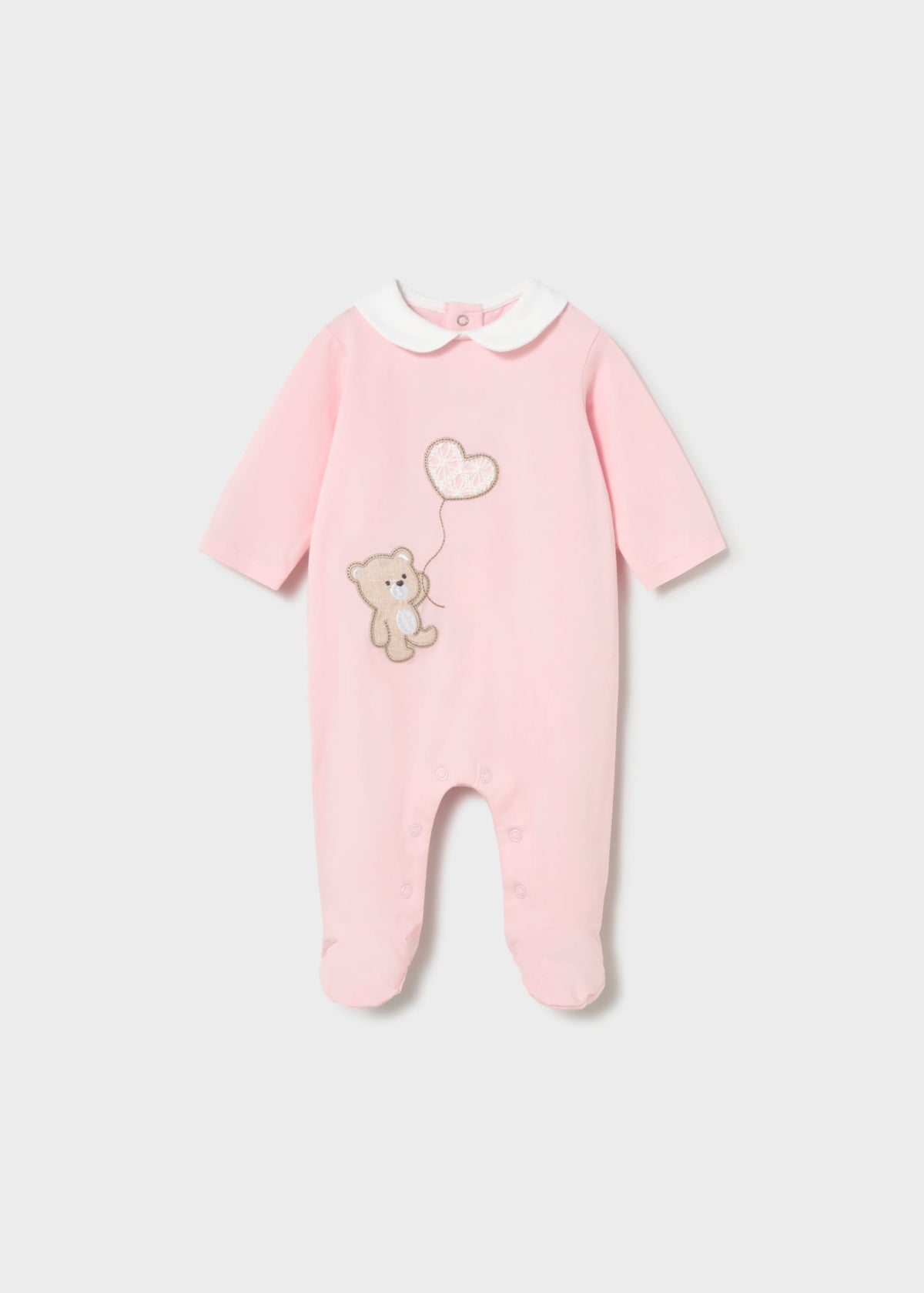 Pigiama orsetto ricamato neonata - Baby