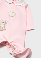 Pigiama orsetto ricamato neonata - Baby
