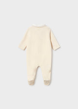 Pigiama ricamato neonato - Ceramica