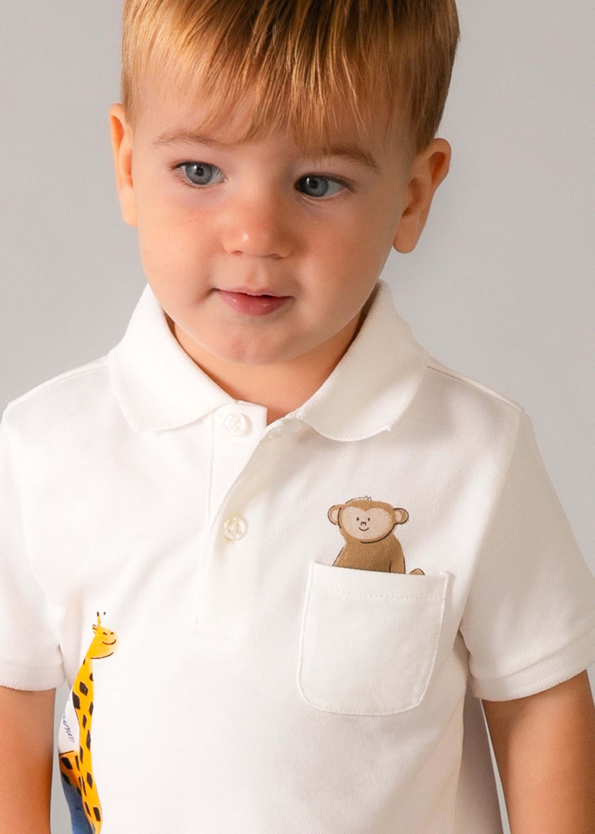 Polo animaletti neonato