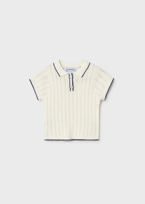 Polo tricot neonata