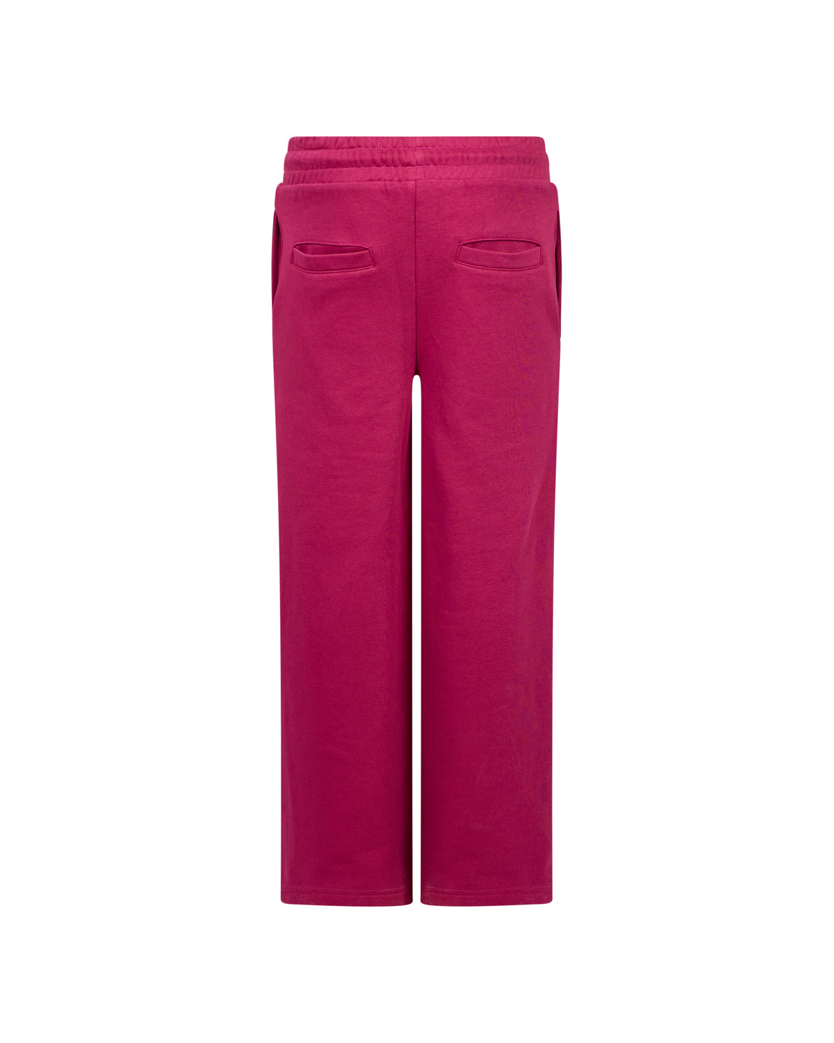 Richmond Junior Completo felpa girocollo e pantaloni con stella logata - Red Plum