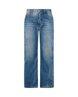 Richmond Junior Jeans a gamba dritta con lettere stampate sul retro - Denim Blue Medium