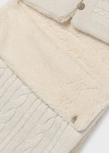 Sacco passeggino a maglia universale bebé - Ceramica