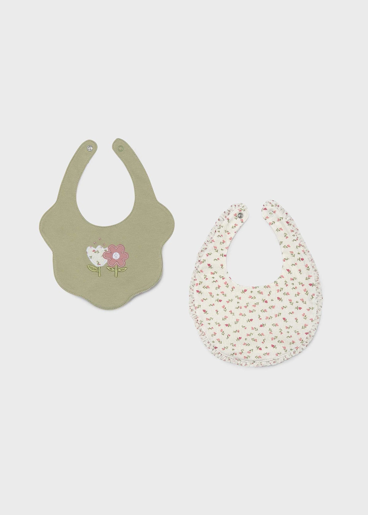 Set 2 bavaglini impermeabili neonato - Laurel