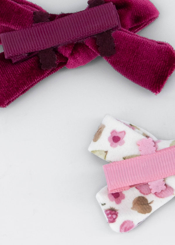 Set 2 fermagli bimba - Framboise