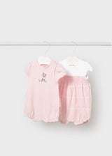 Set 2 pigiami corti neonata - Baby