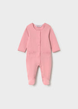 Set 2 pigiami lunghi neonata - Rose