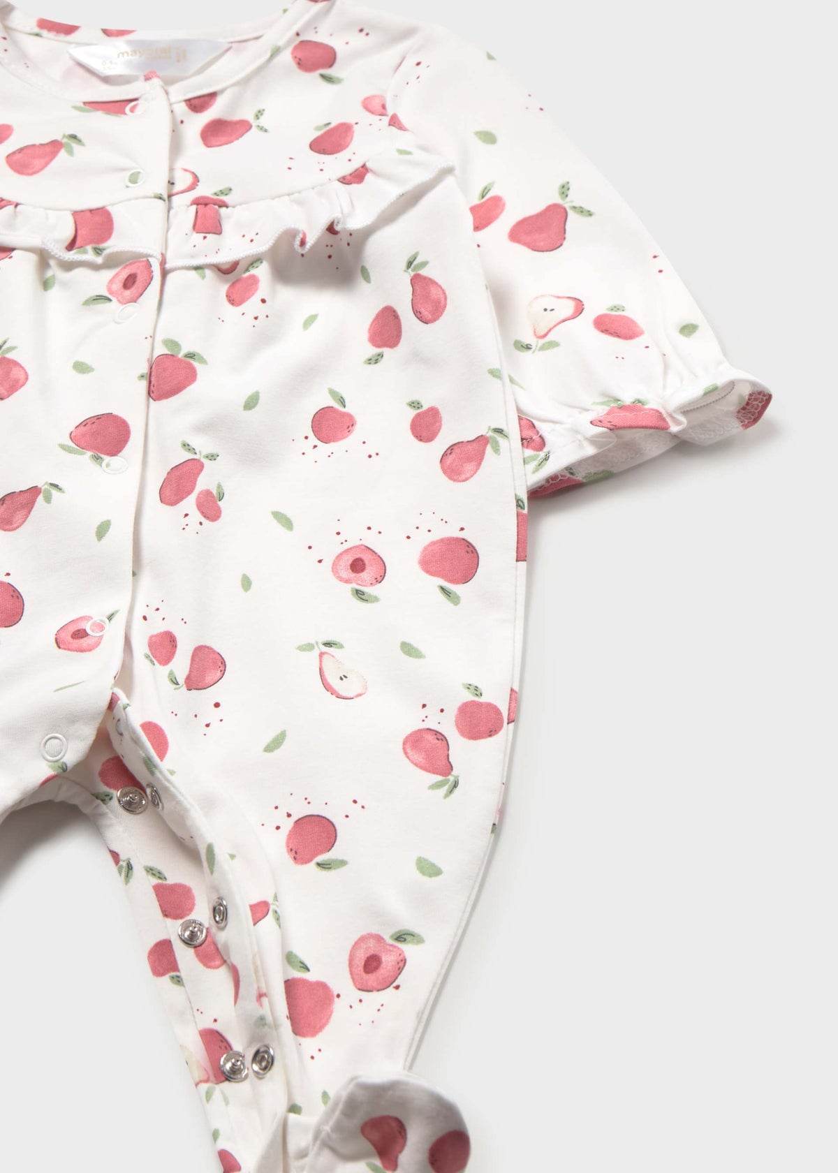 Set 2 pigiami lunghi neonata - Rose