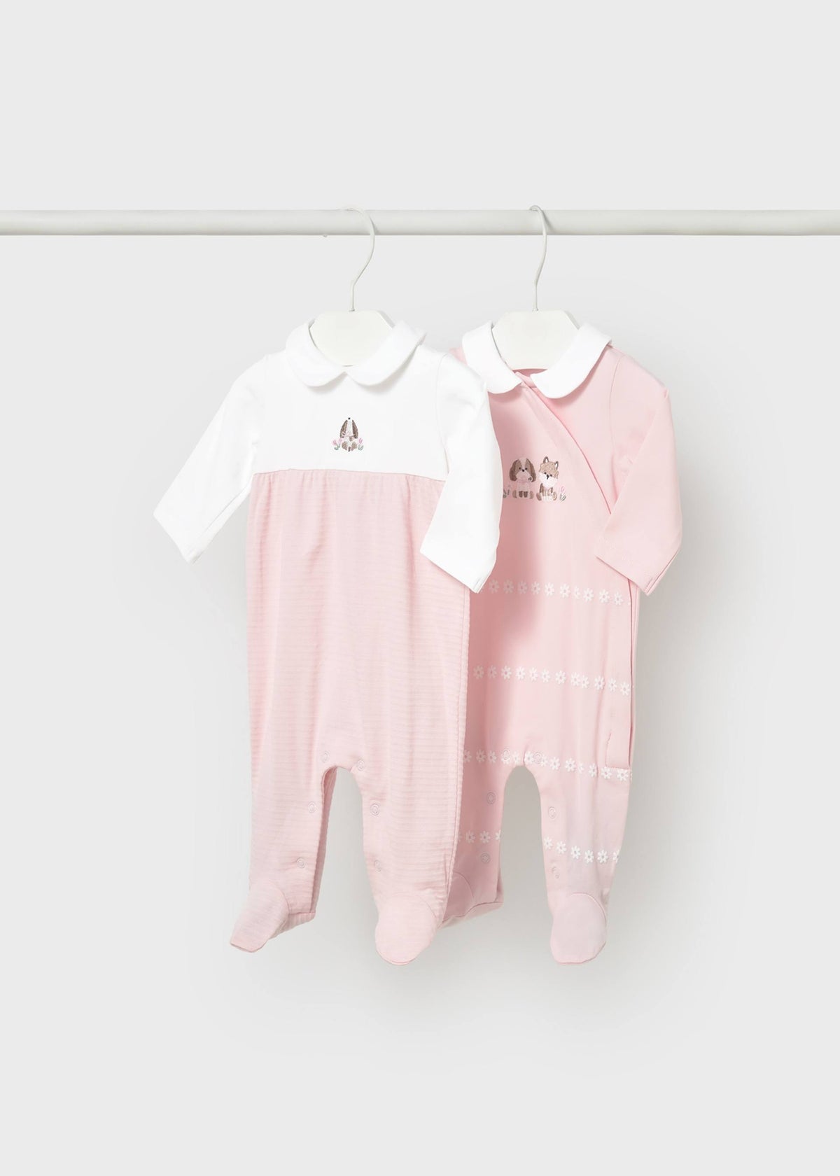 Set 2 pigiamini lunghi neonata - Baby