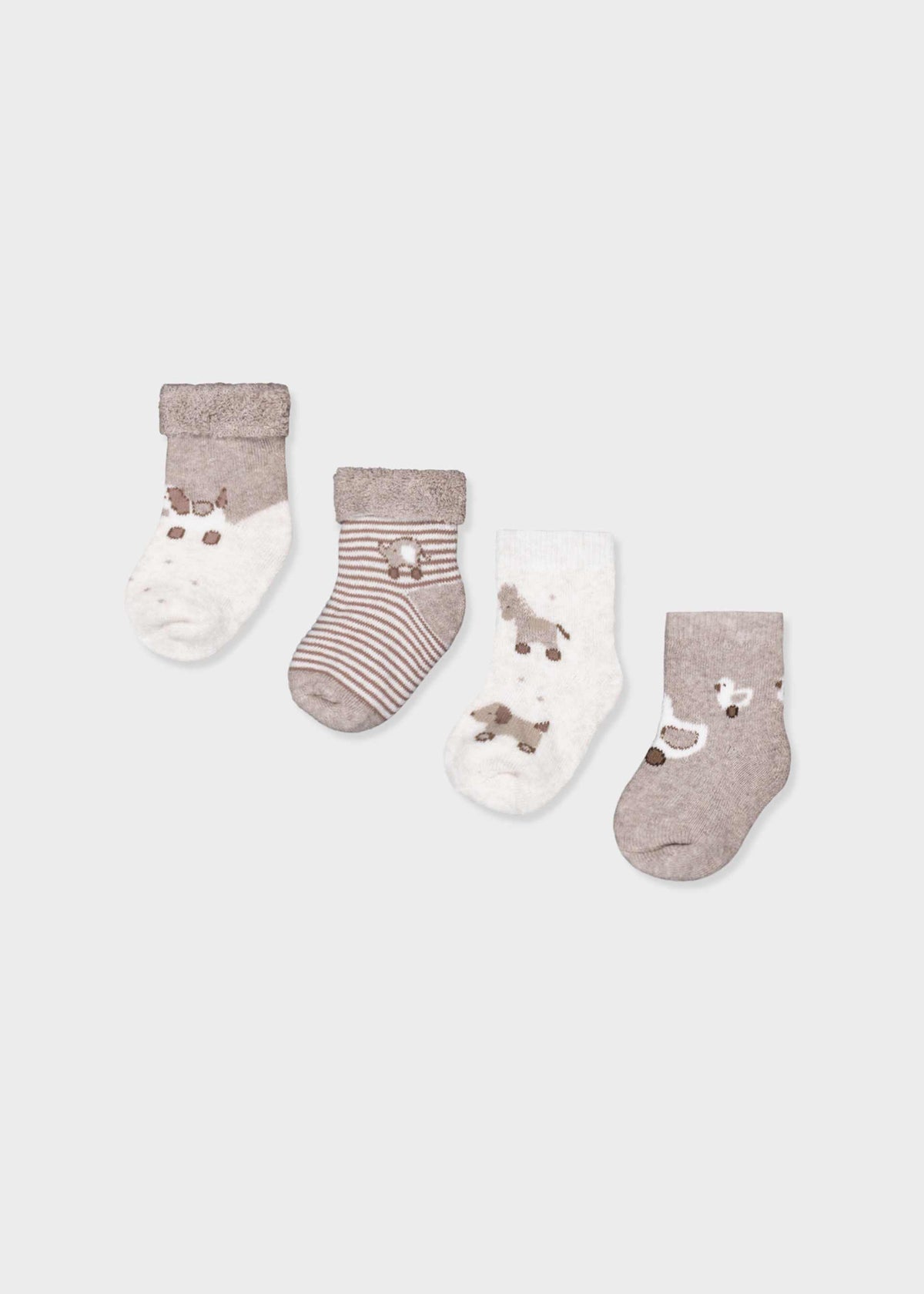Set 4 calze corte neonato - Vigore