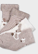 Set 4 calze corte neonato - Vigore