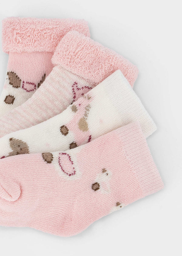 Set 4 calze corte neonato - Baby