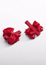 Set Due Fermagli Nenata - Rosso