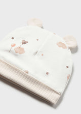 Set pigiama cappello e bavaglino orsetto neonata - Ceramica