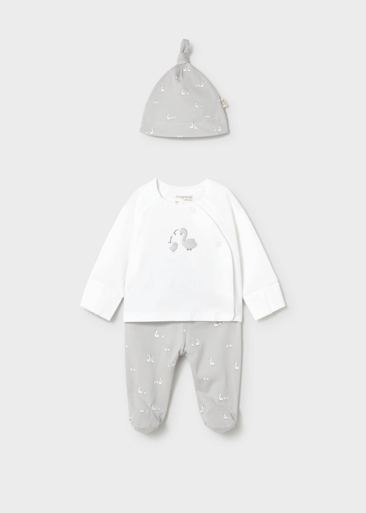 Set regalo completo ghettina neonato - Argento