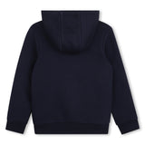 Timberland Kids Felpa con cappuccio e zip - Marine