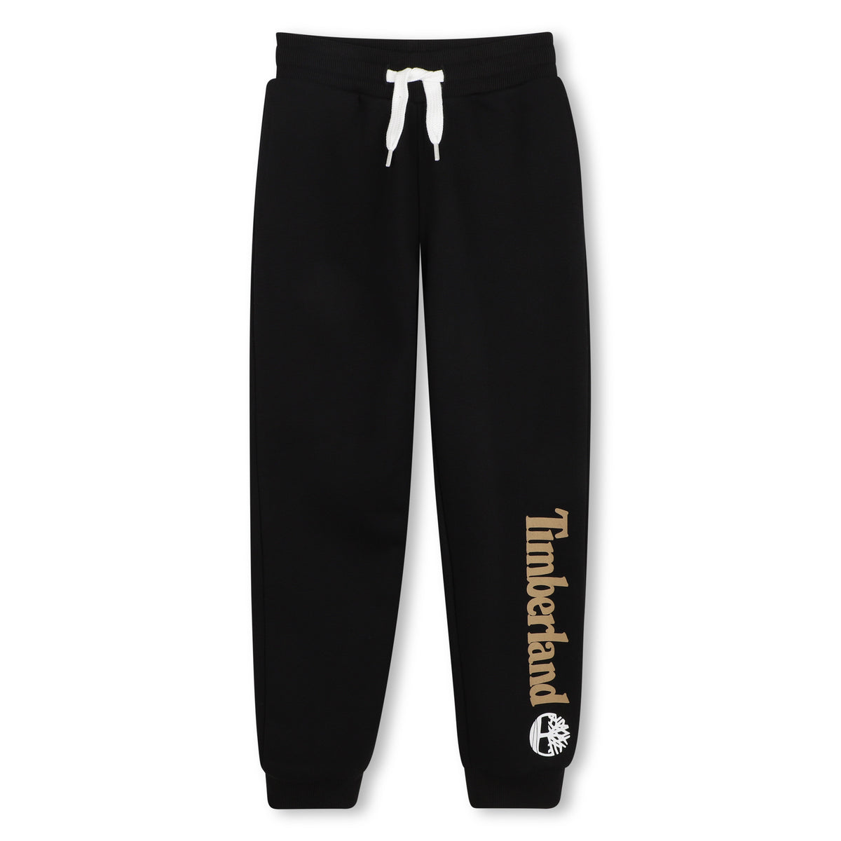 Timberland Kids Pantaloni jogging in felpa con logo - Nero