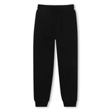Timberland Kids Pantaloni jogging in felpa con logo - Nero