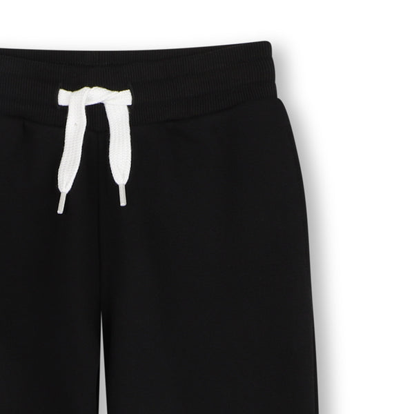 Timberland Kids Pantaloni jogging in felpa con logo - Nero