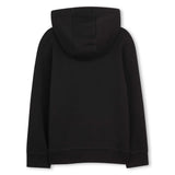 Timberland Kids Felpa con cappuccio e logo - Nero