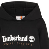 Timberland Kids Felpa con cappuccio e logo - Nero