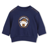 Timberland Kids Set felpa e pantaloni in velluto a coste - Blu medievale