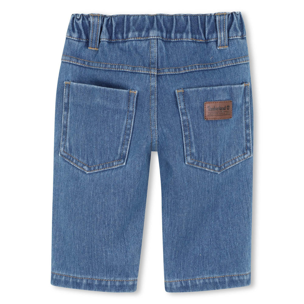 Timberland Kids Pantaloni in maglia denim - Grigio mare