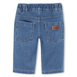 Timberland Kids Pantaloni in maglia denim - Grigio mare