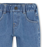 Timberland Kids Pantaloni in maglia denim - Grigio mare