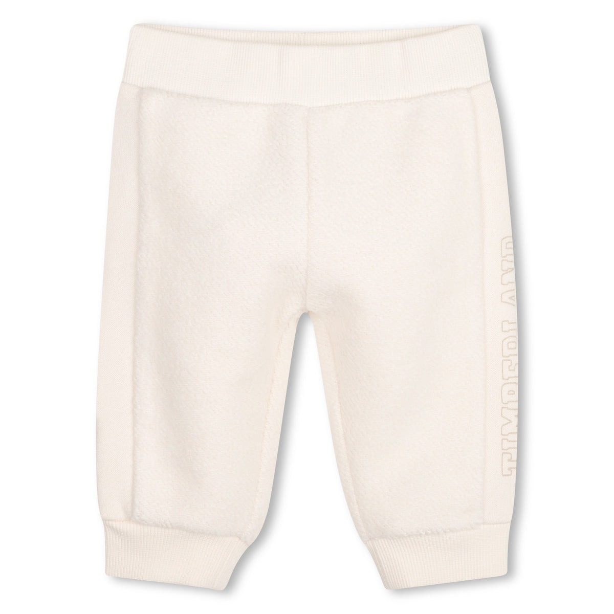 Timberland Kids Pantaloni jogging in cotone biologico - Avorio