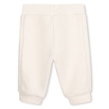 Timberland Kids Pantaloni jogging in cotone biologico - Avorio