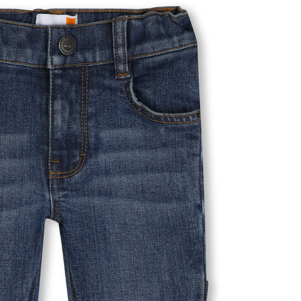 Timberland Kids Jeans regular fit con vita regolabile - Grigio mare