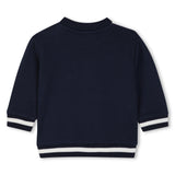 Timberland Kids Tuta con felpa bicolore e pantaloni jogging - Marine