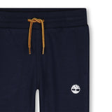 Timberland Kids Tuta con felpa bicolore e pantaloni jogging - Marine