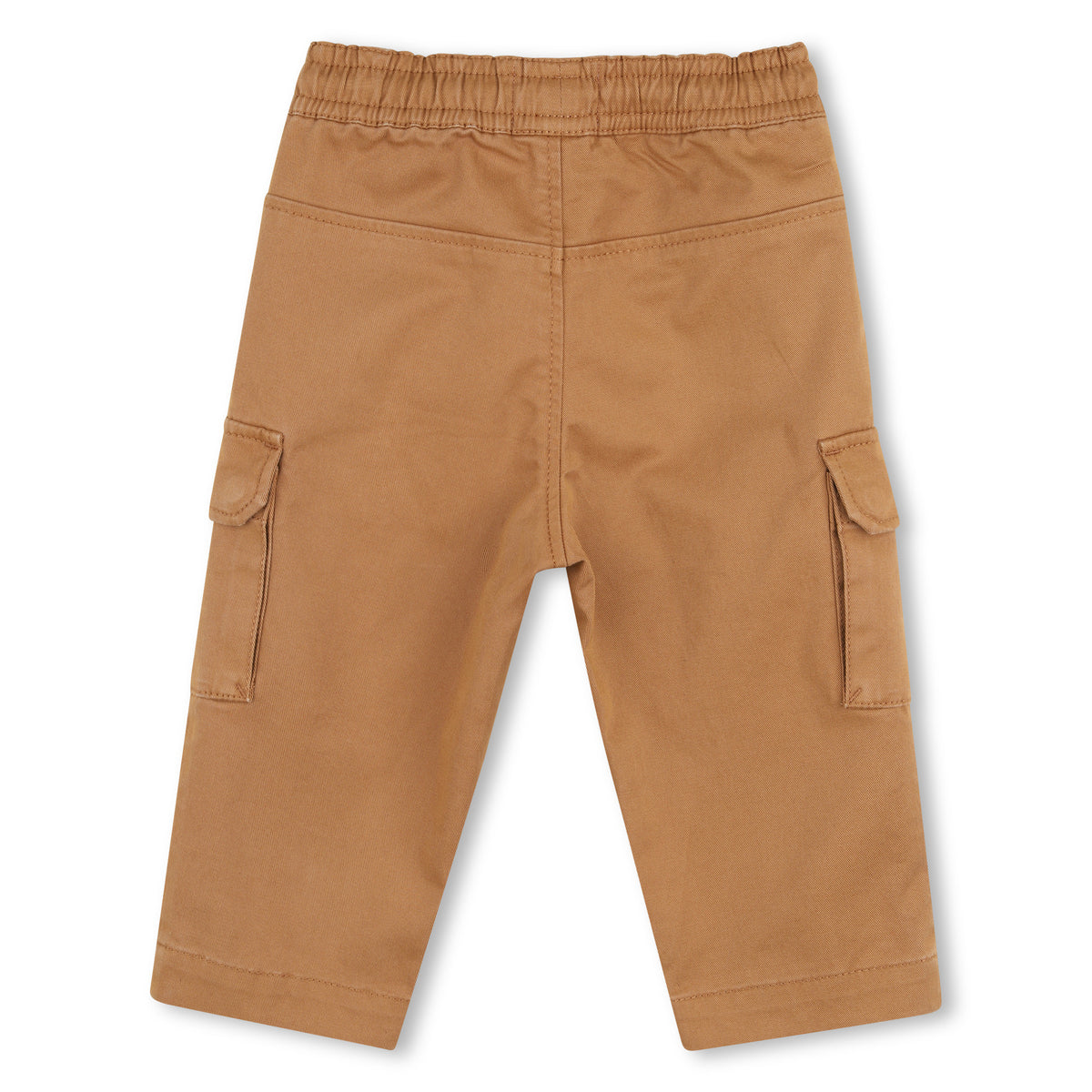 Timberland Kids Pantaloni in twill con tasche laterali - Marrone