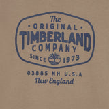 Timberland Kids Maglia a maniche lunghe relaxed fit con logo - Kaki