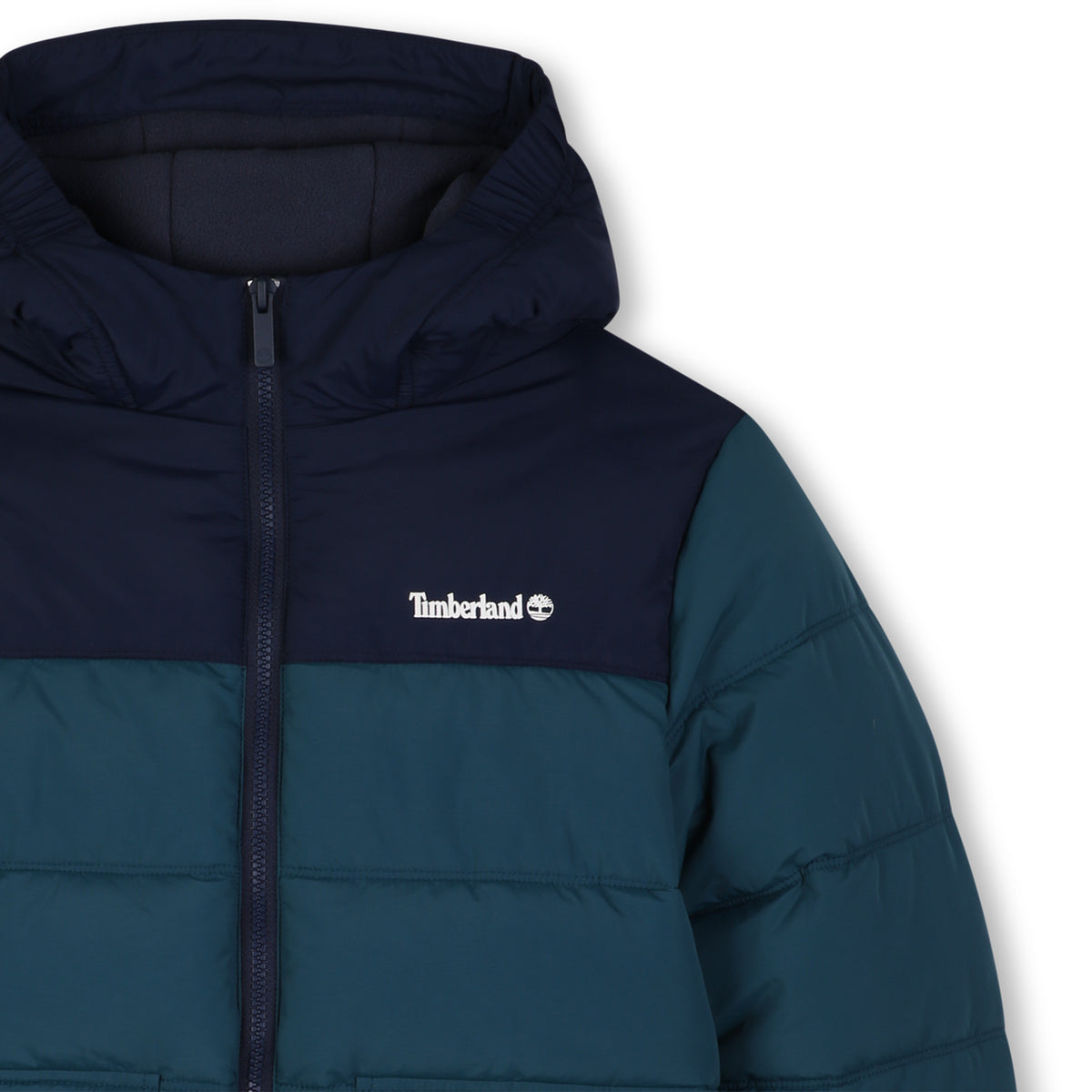 Timberland Kids Piumino bicolore idrorepellente - Mare scuro
