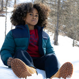 Timberland Kids Piumino bicolore idrorepellente - Mare scuro