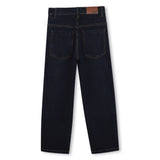 Timberland Kids Jeans loose fit con vita regolabile - Denim scuro