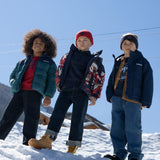 Timberland Kids Jeans loose fit con vita regolabile - Denim scuro