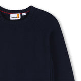 Timberland Kids Maglione in cotone e lana - Marine