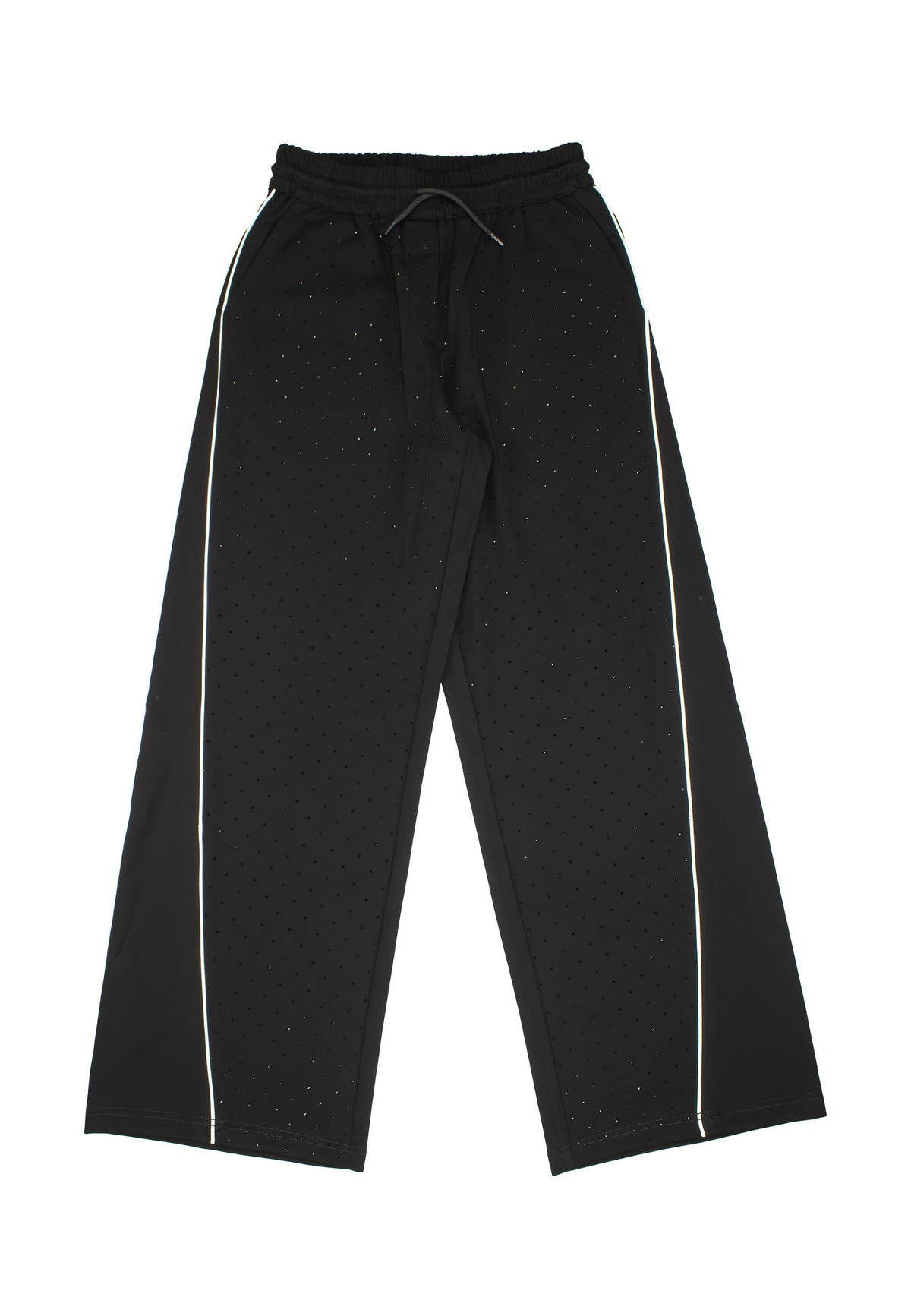 Pantalone accoppiato ragazza - Nero