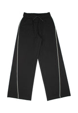 Pantalone accoppiato ragazza - Nero